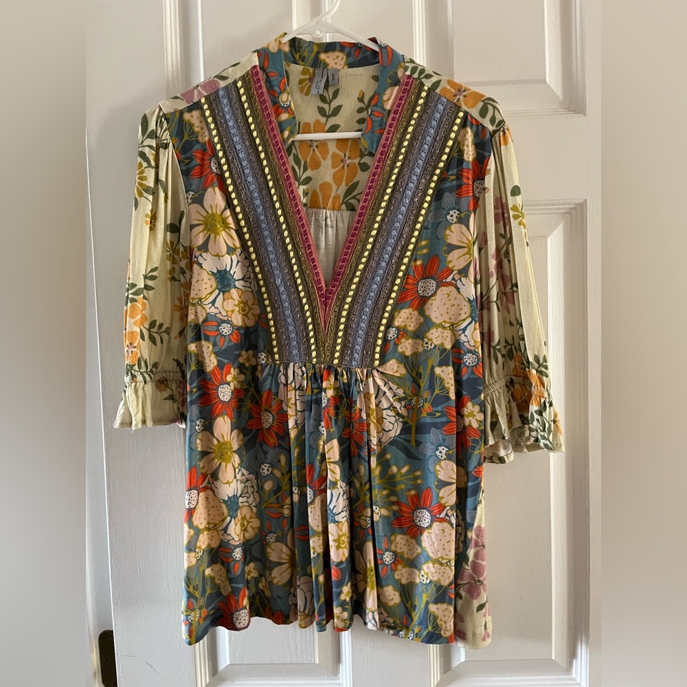 Anthropologie Blank Stephanie top